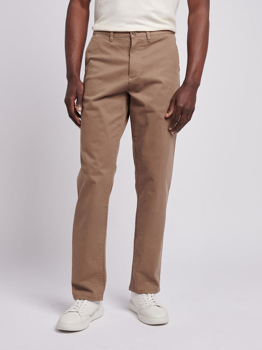 Mens Classic Chinos in Shitake
