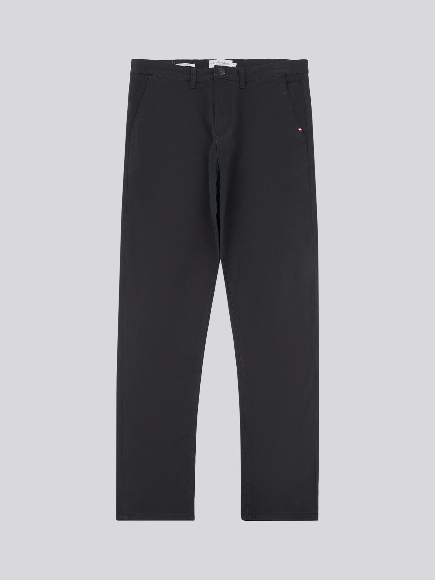 Mens Classic Chinos Black Bright White DHM
