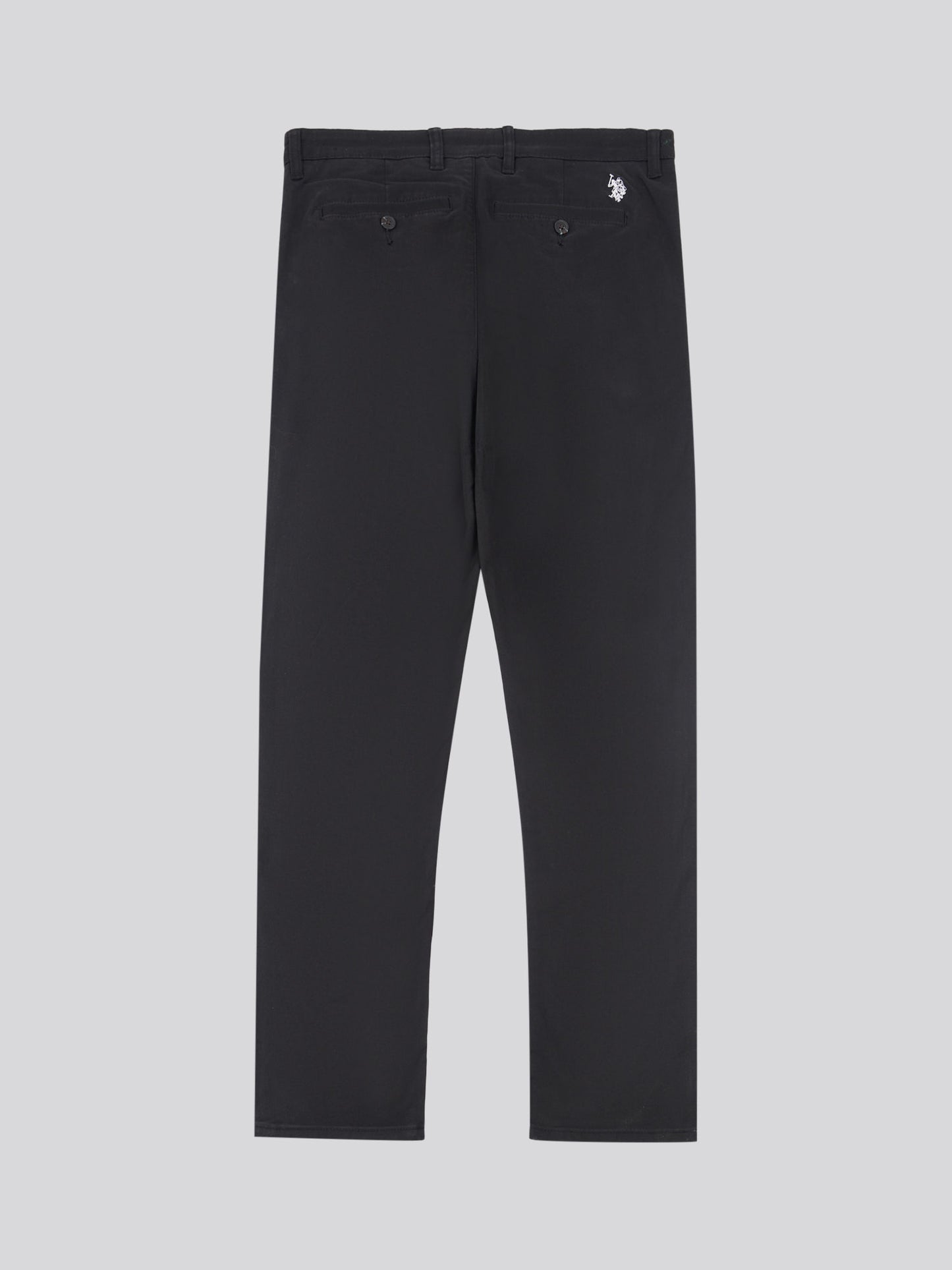 Mens Classic Chinos Black Bright White DHM