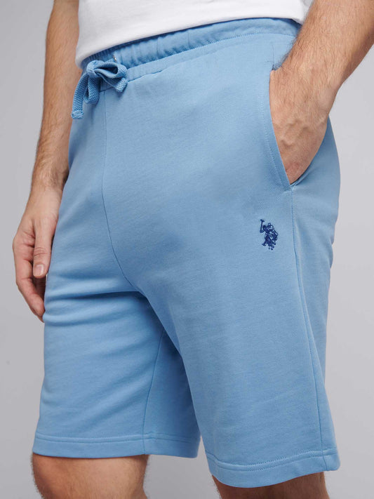 Mens Double Horsemen Sweat Shorts in Allure