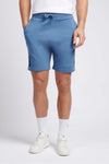 Mens Classic Fit Player 3 Sweat Shorts in Blue Horizon