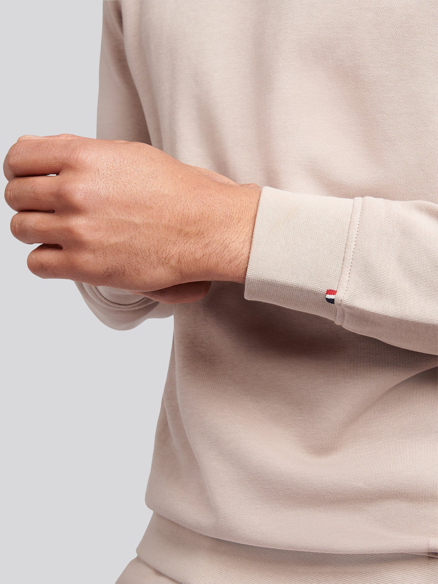 Mens Double Horsemen Sweatshirt in Atmosphere