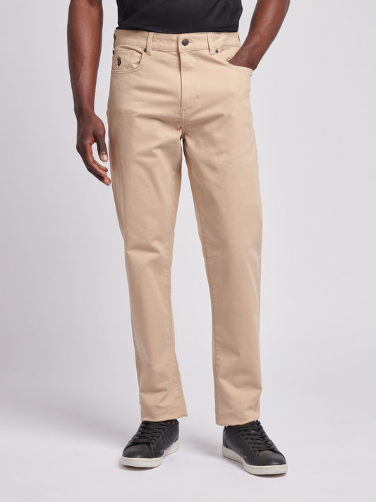 Mens Core 5 Pocket Trouser in Cornstalk