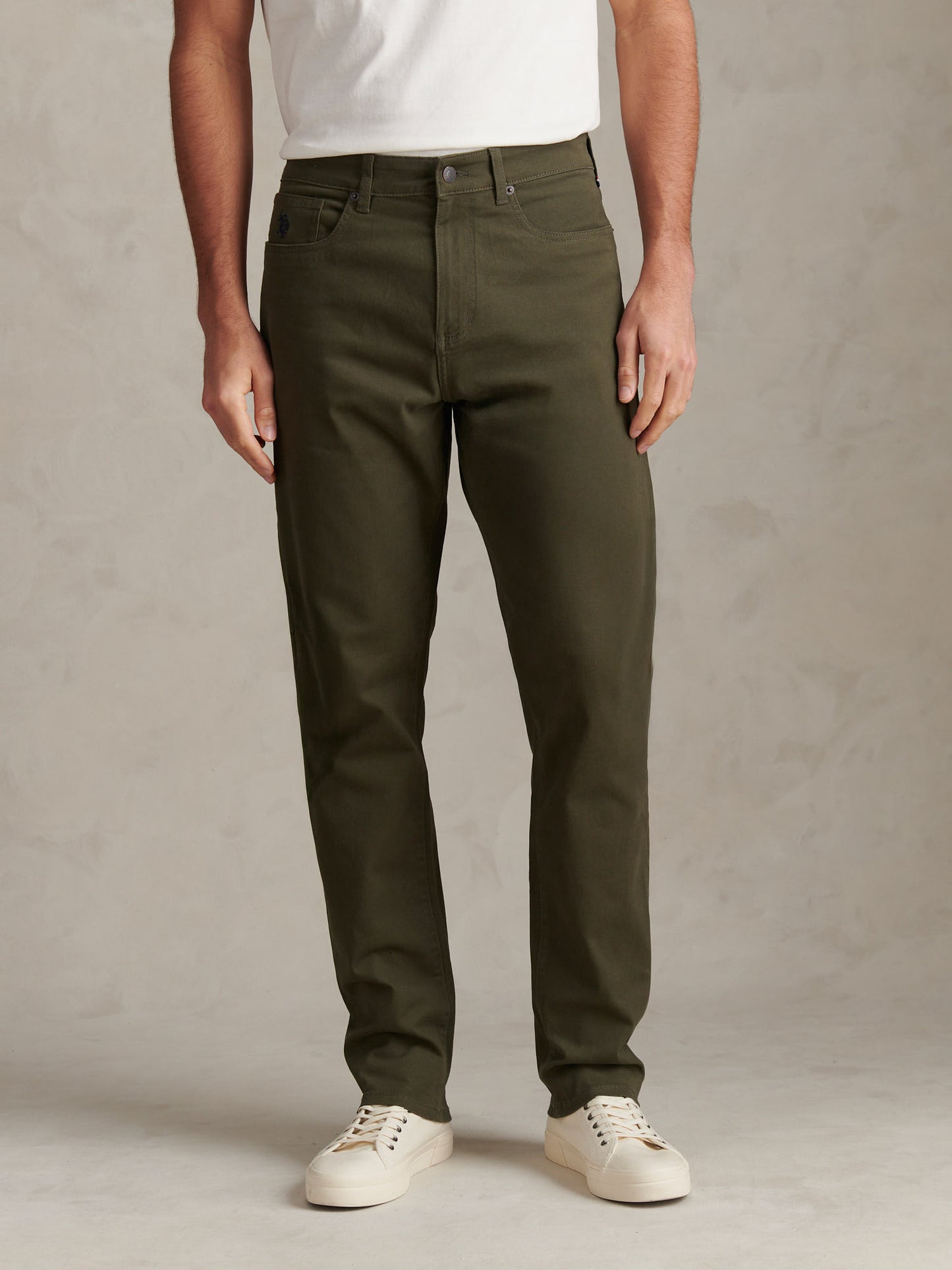 Mens Core 5 Pocket Trouser in Forest Night