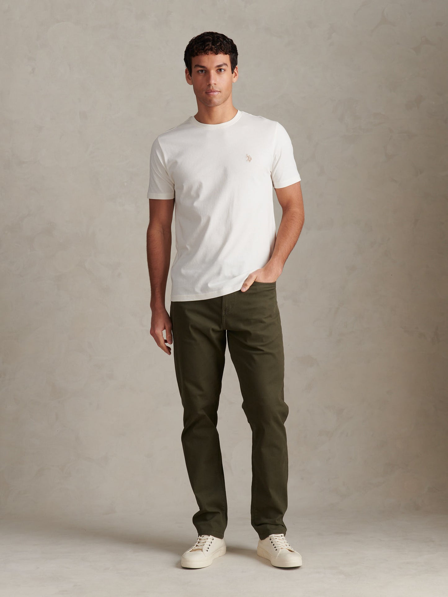 Mens Core 5 Pocket Trouser in Forest Night