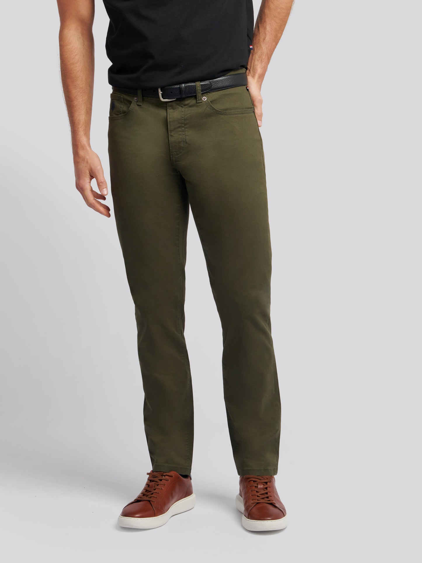 Mens Core 5 Pocket Trouser in Forest Night
