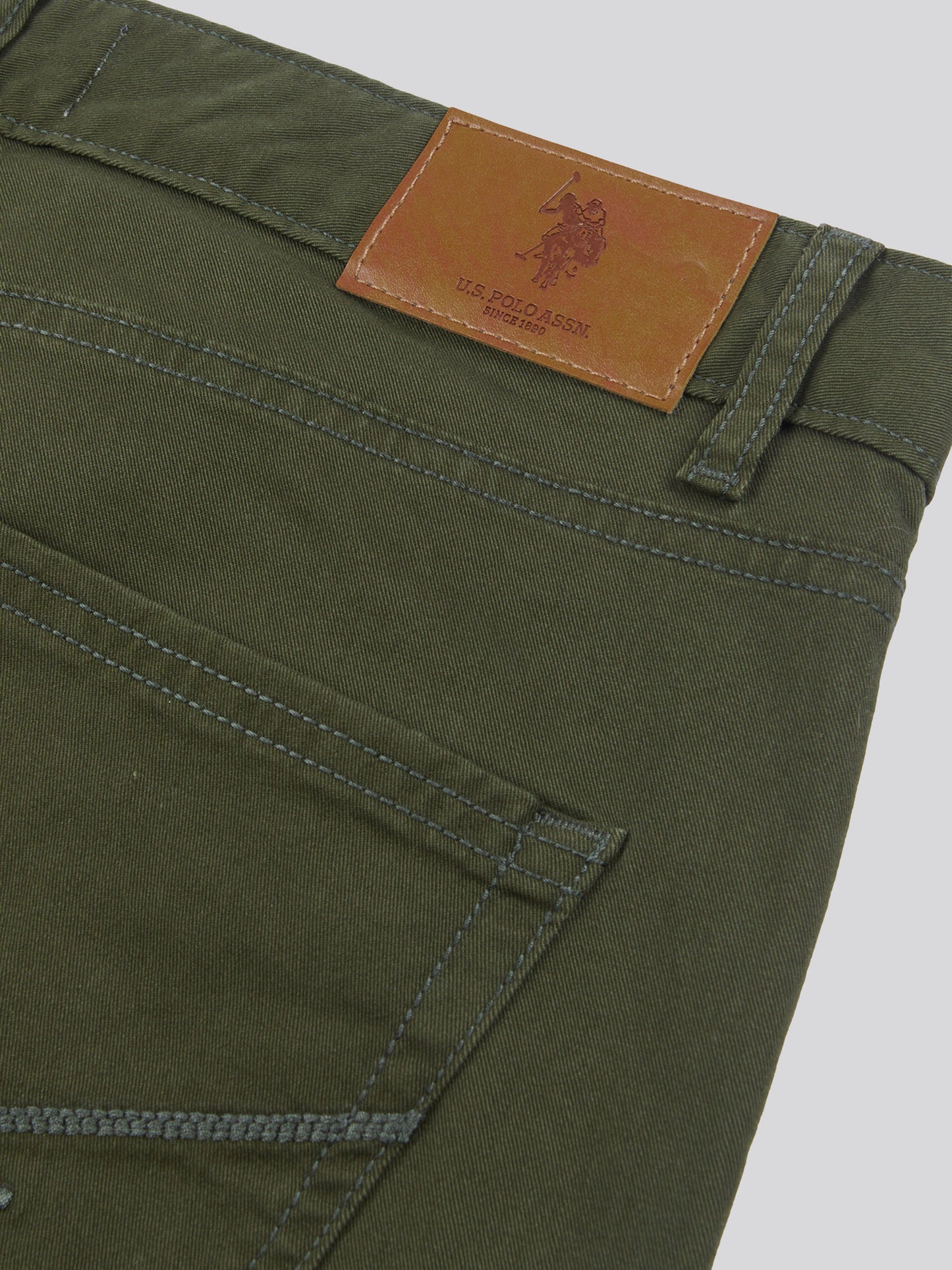 Mens Core 5 Pocket Trouser in Forest Night