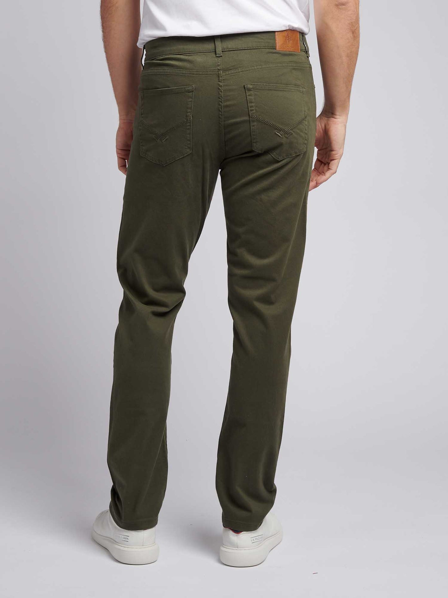Mens Core 5 Pocket Trouser in Forest Night