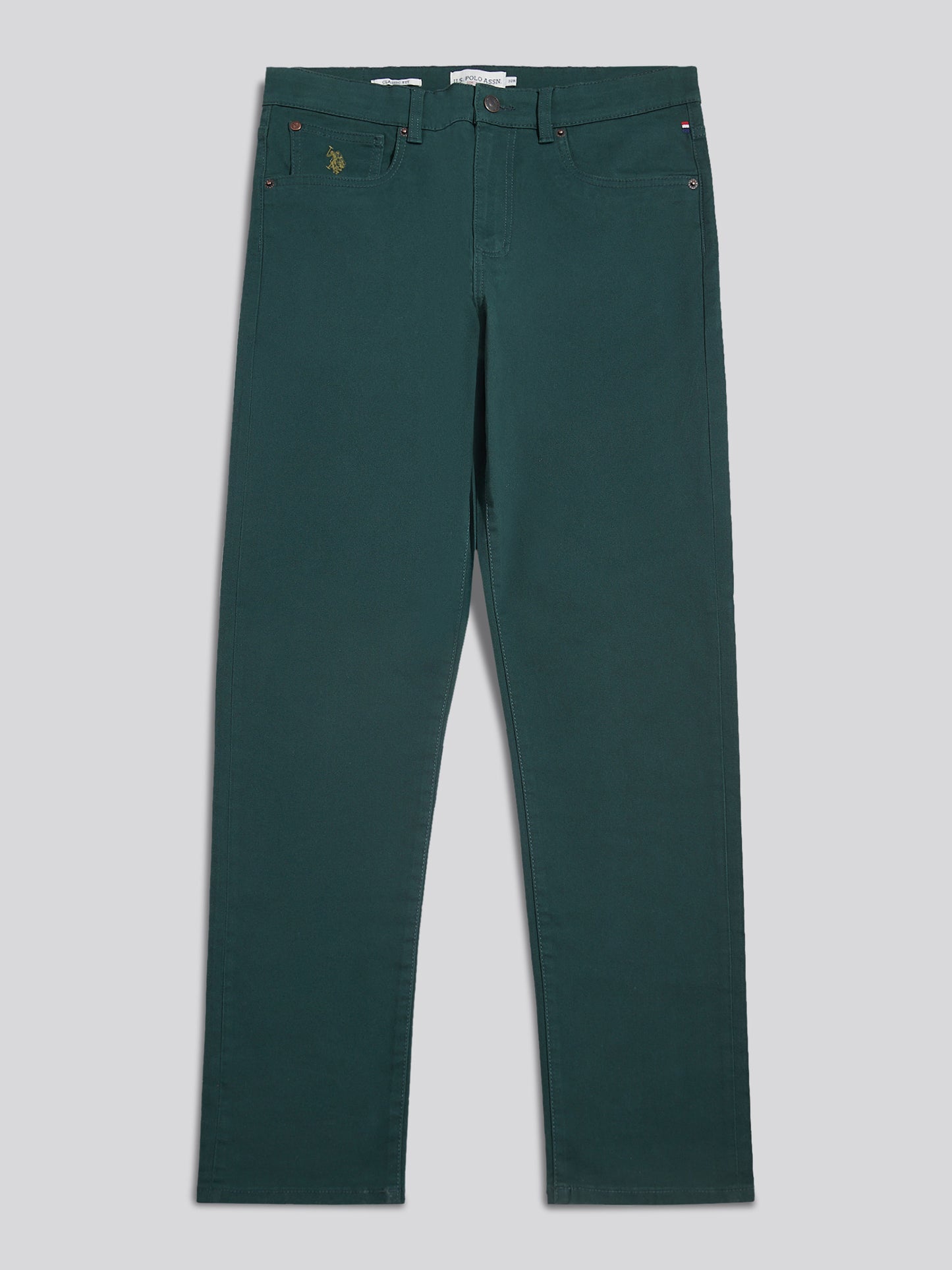 Mens Core 5 Pocket Trouser Green Gables