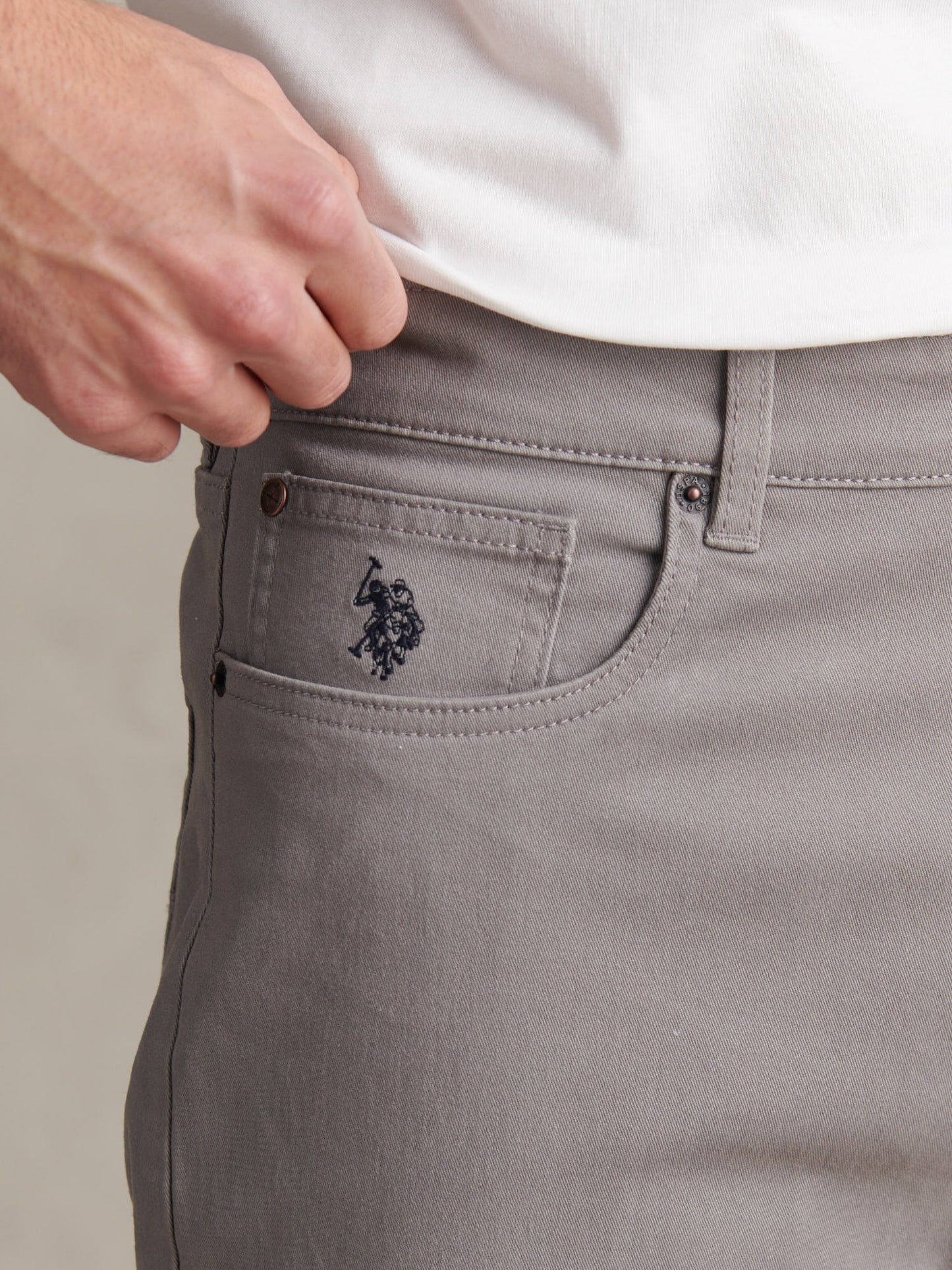 Mens Core 5 Pocket Trouser in December Sky