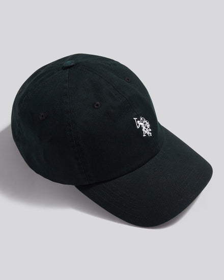 Mens Washed Casual Cap Black