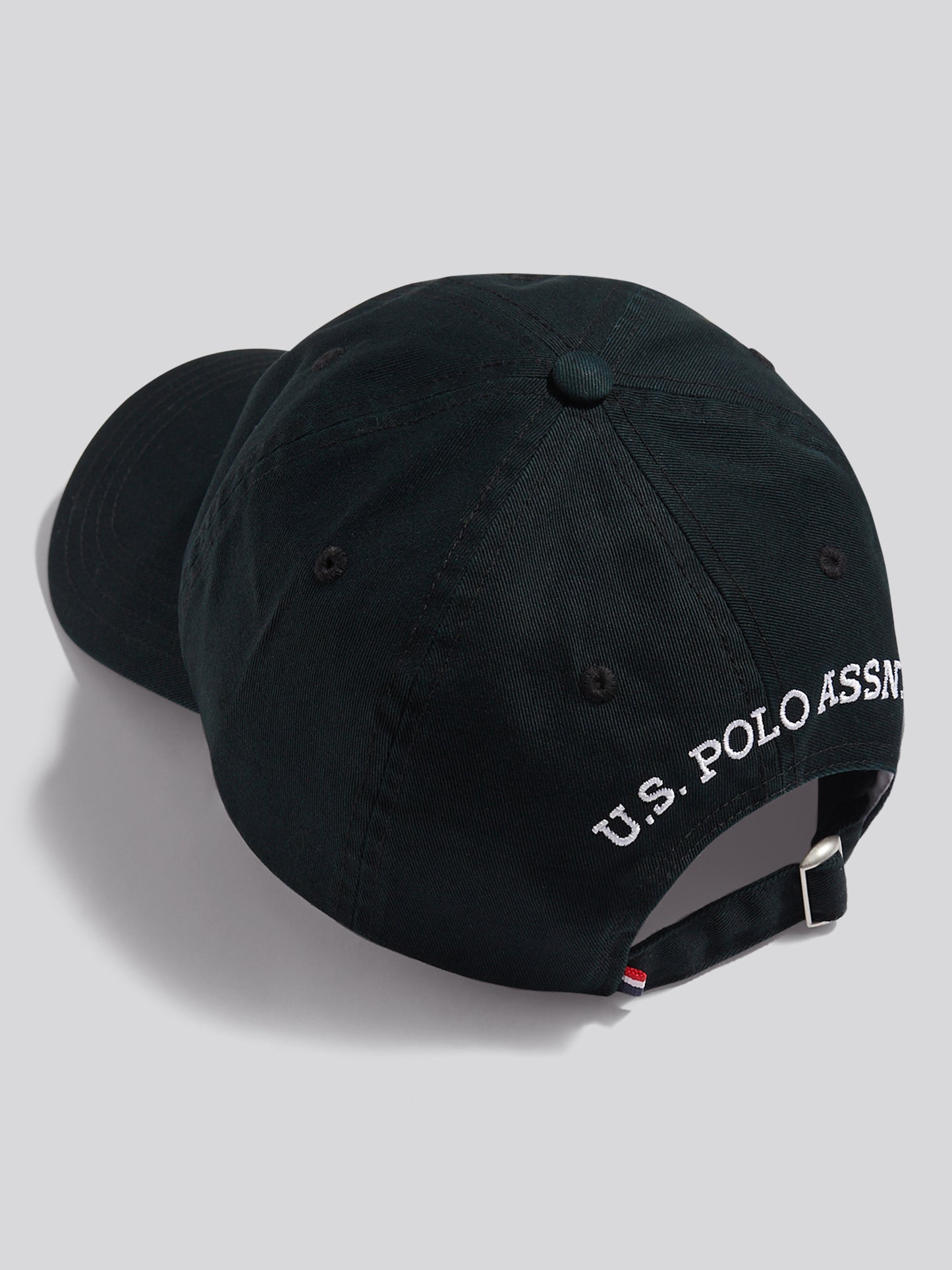 Mens Washed Casual Cap Black