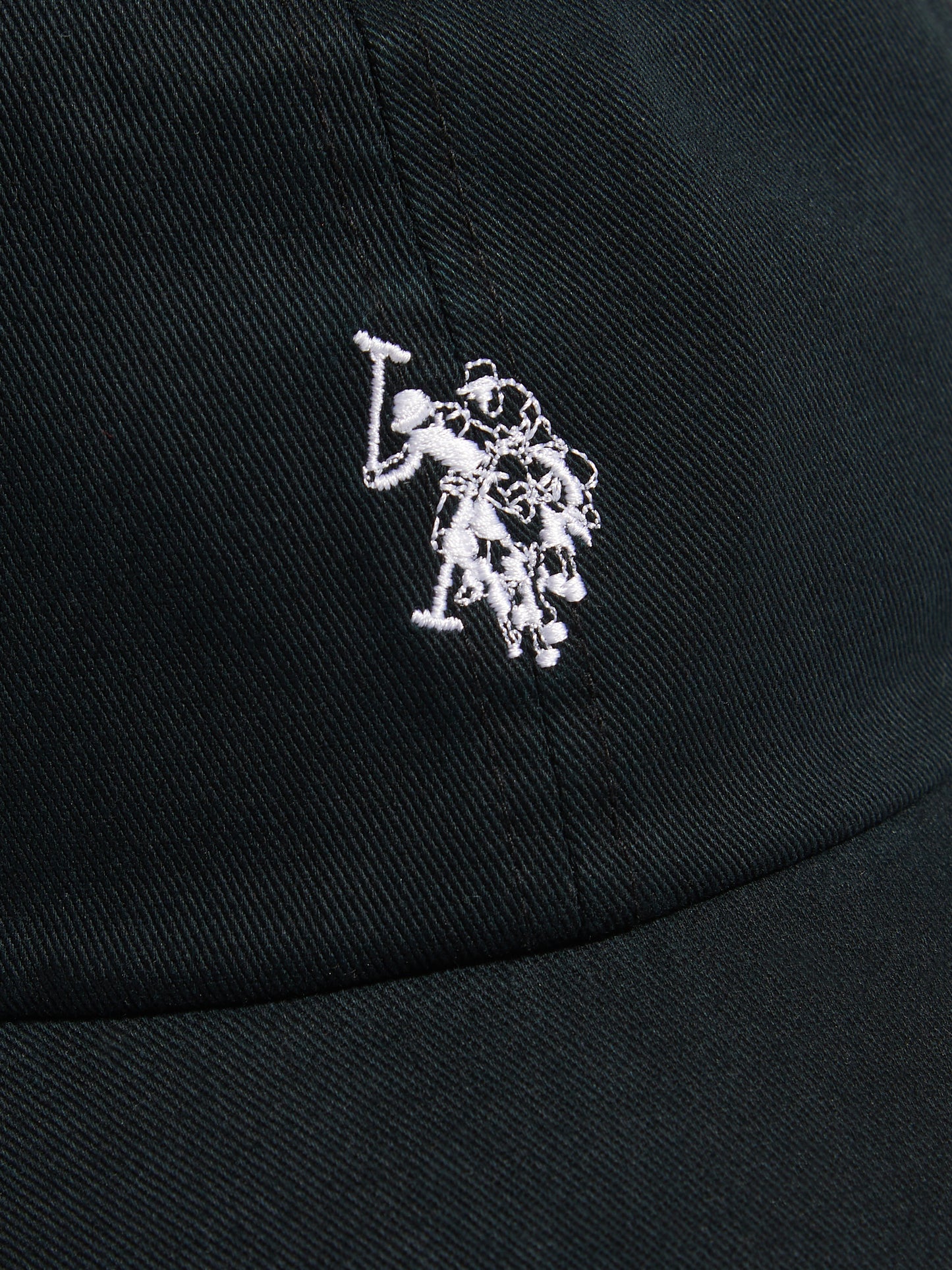 Mens Washed Casual Cap Black