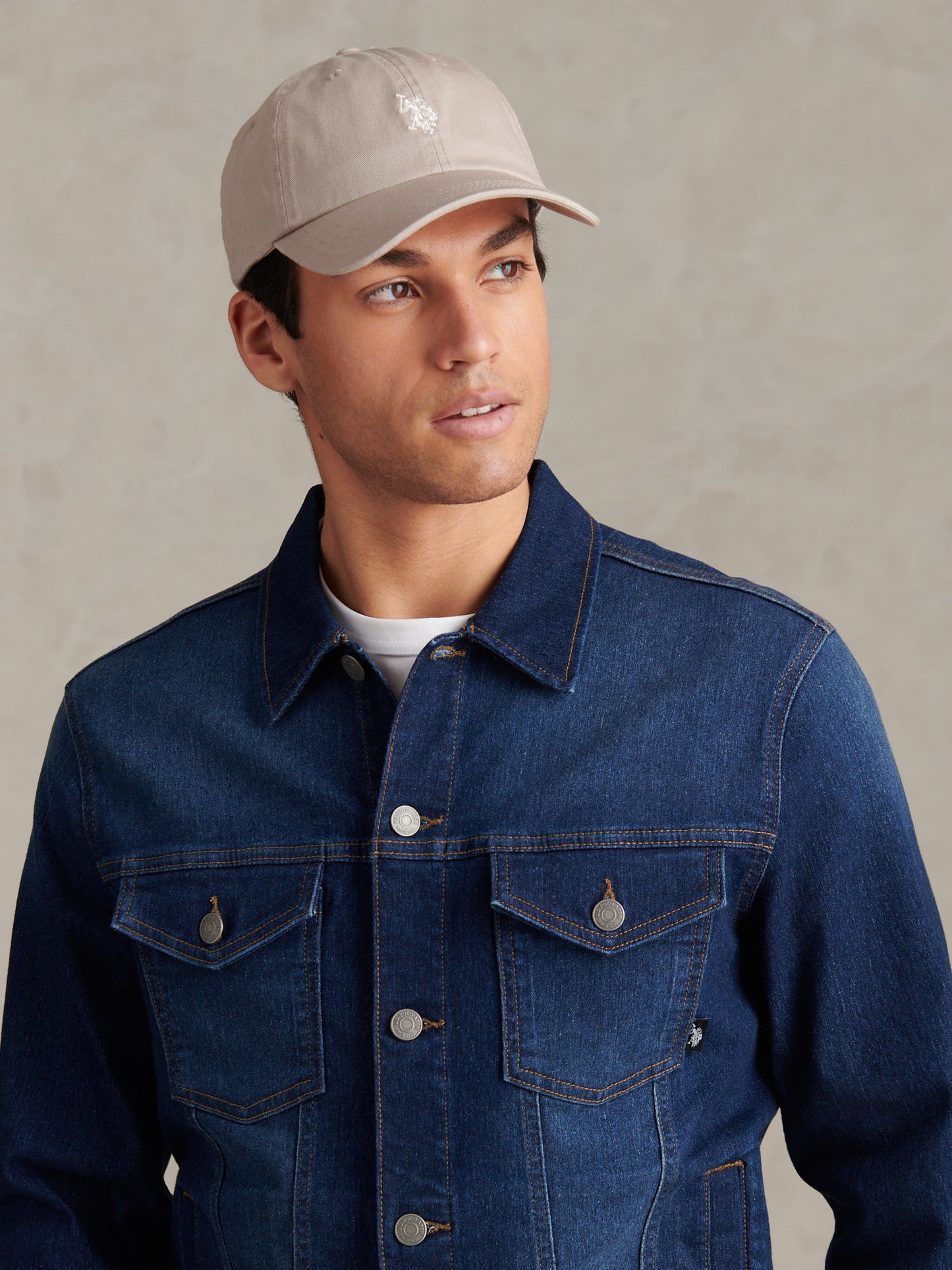 Mens Washed Casual Cap Atmosphere