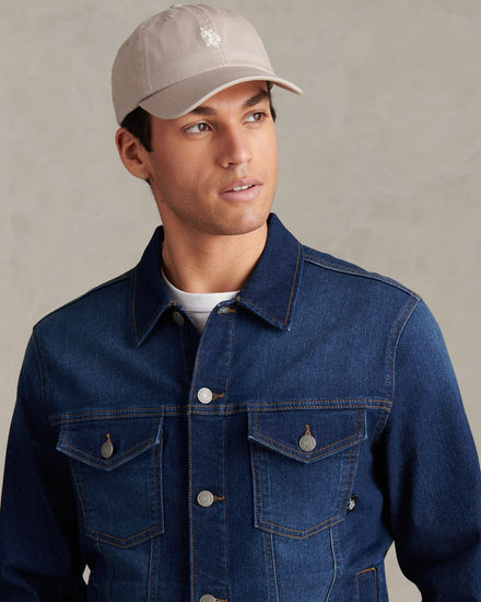 Mens Washed Casual Cap Atmosphere