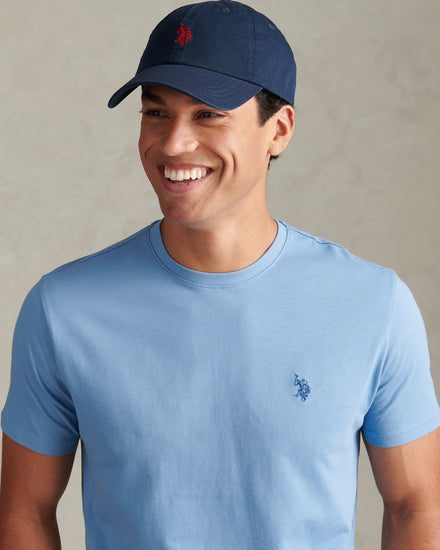 Mens Washed Casual Cap Dark Sapphire Navy