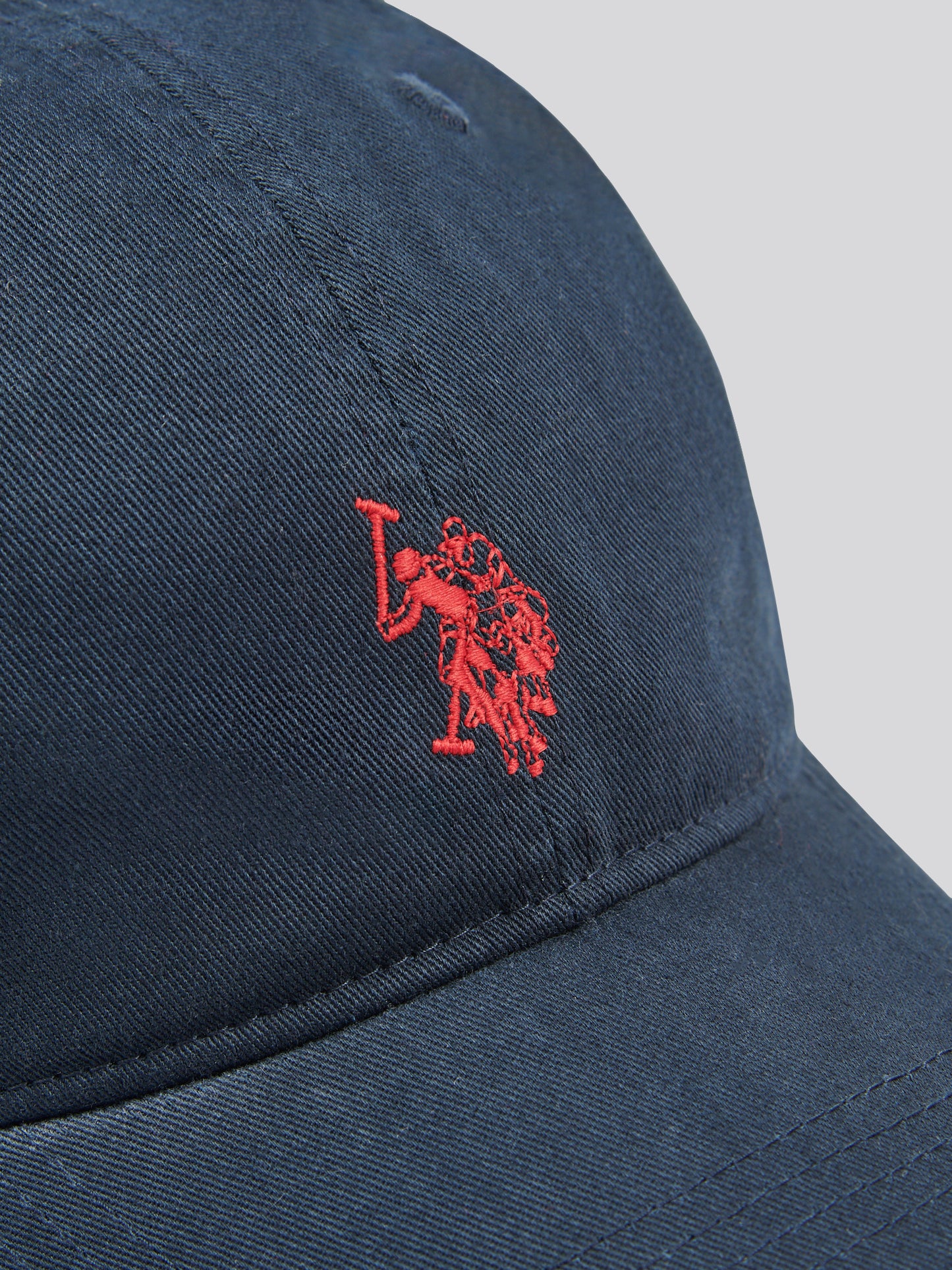 Mens Washed Casual Cap Dark Sapphire Navy