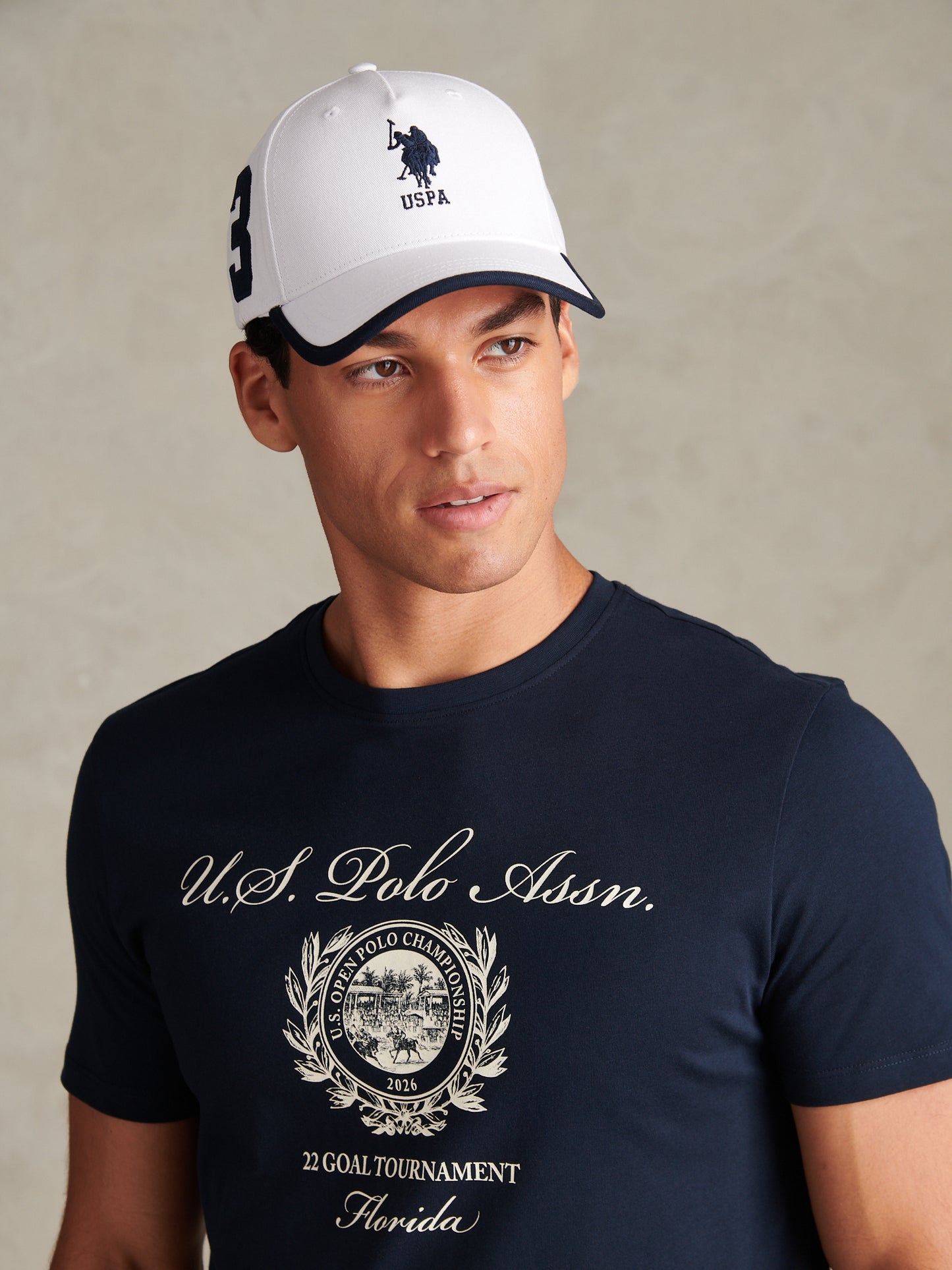 Mens Player 3 Baseball Cap Bright White