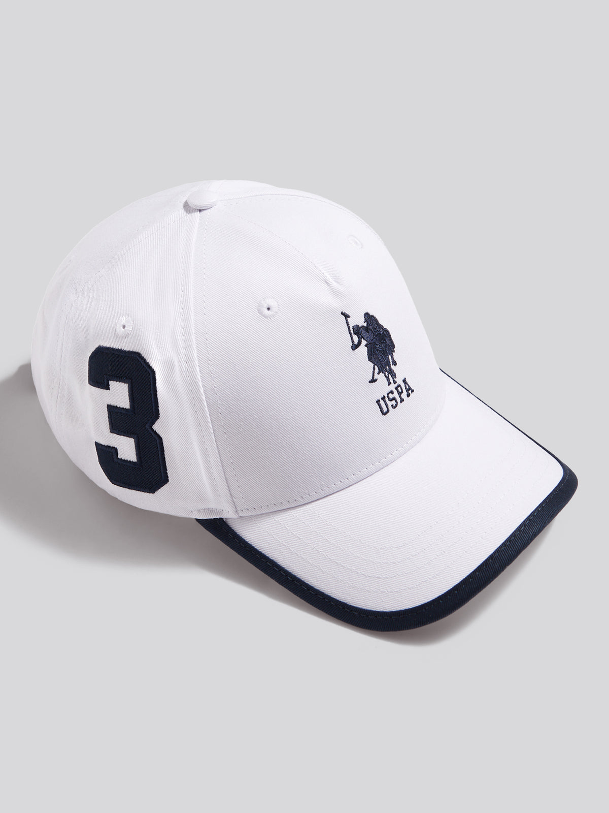 Mens Player 3 Baseball Cap Bright White