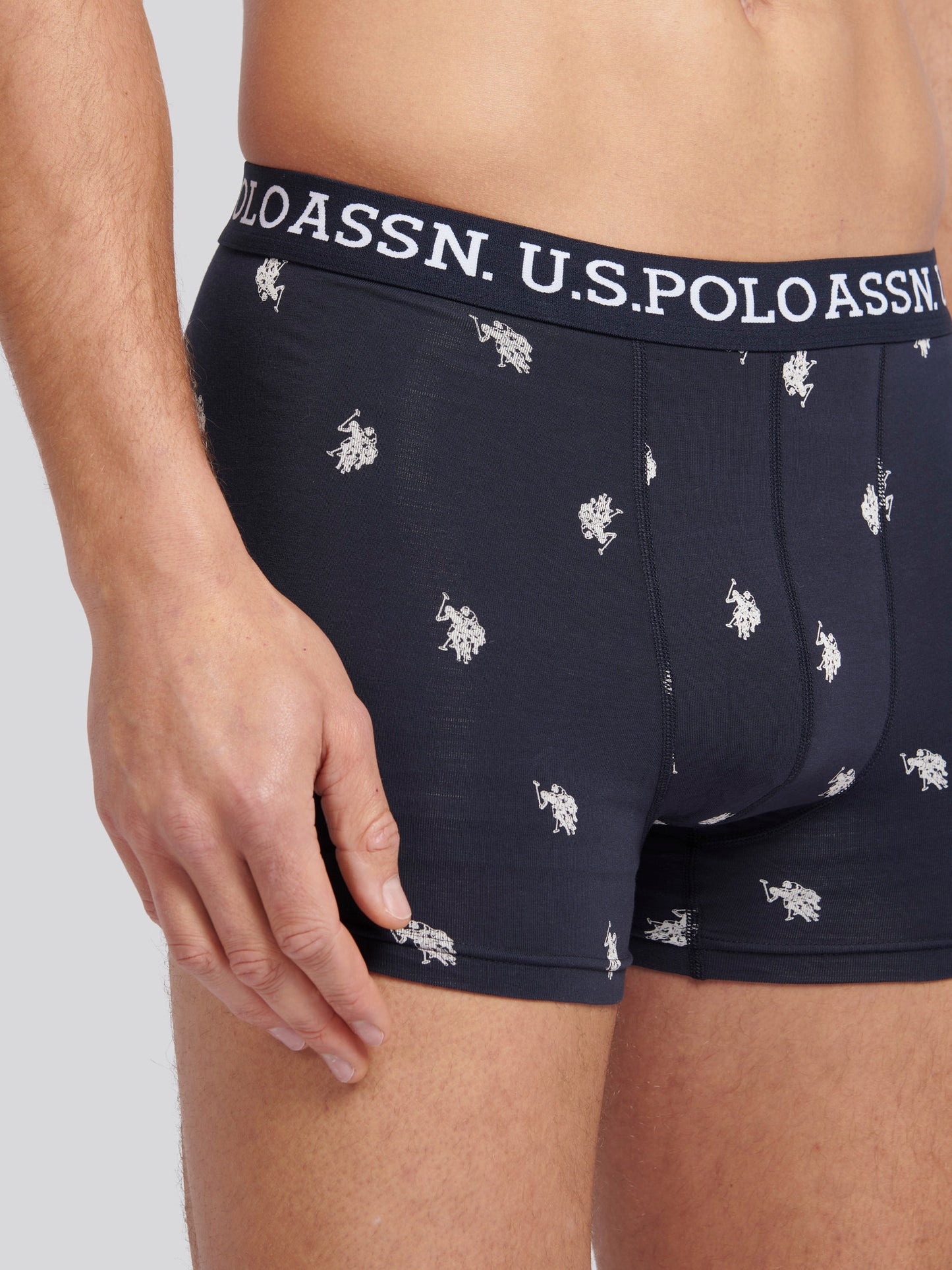 Mens 3 Pack USPA Trunk in Dark Sapphire Navy