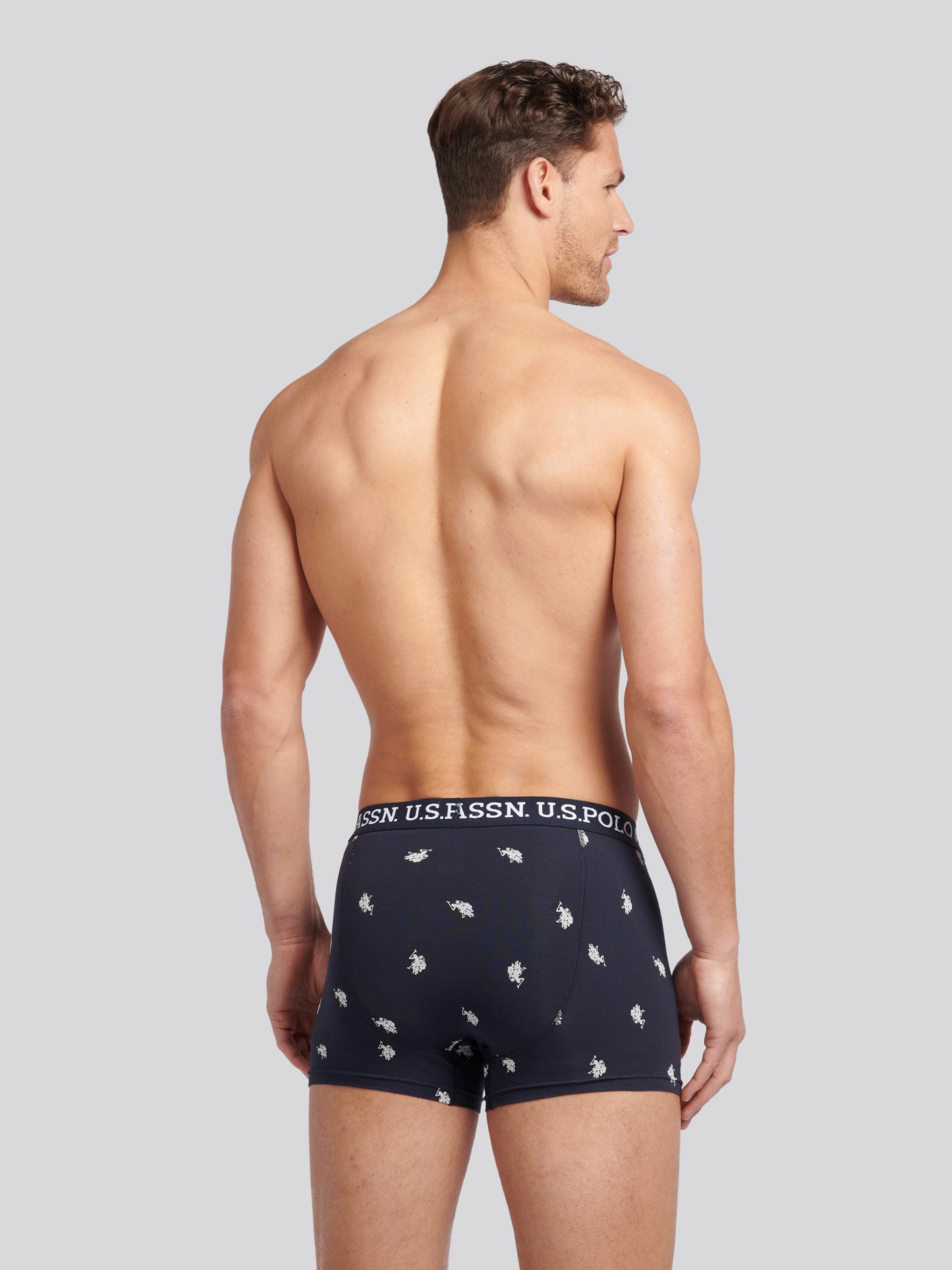 Mens 3 Pack USPA Trunk in Dark Sapphire Navy
