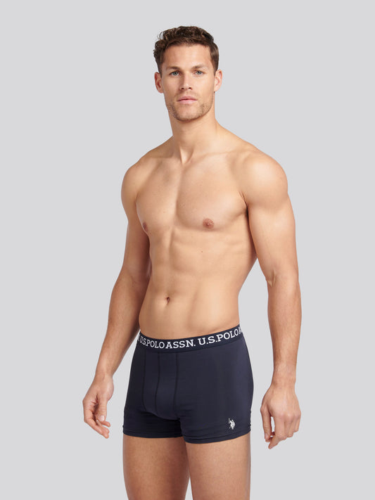 Mens 3 Pack USPA Trunk in Dark Sapphire Navy
