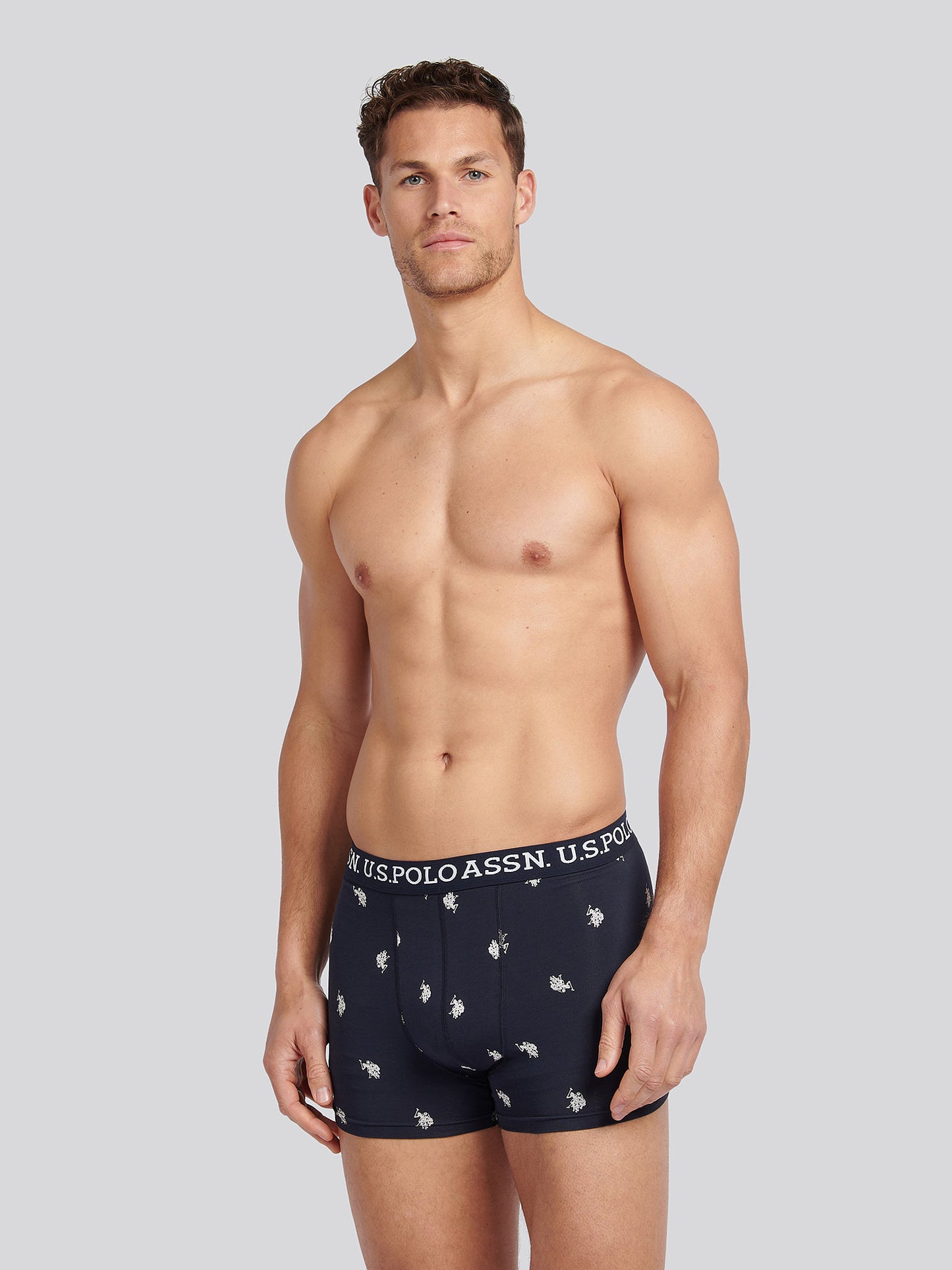 Mens 3 Pack USPA Trunk in Dark Sapphire Navy