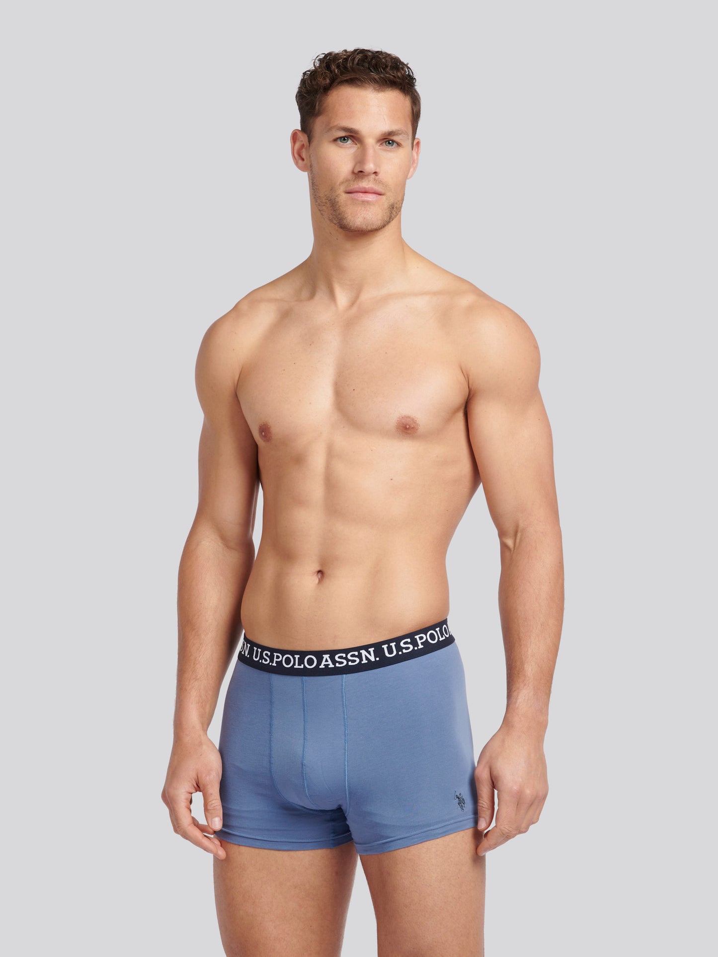 Mens 3 Pack USPA Trunk in Dark Sapphire Navy