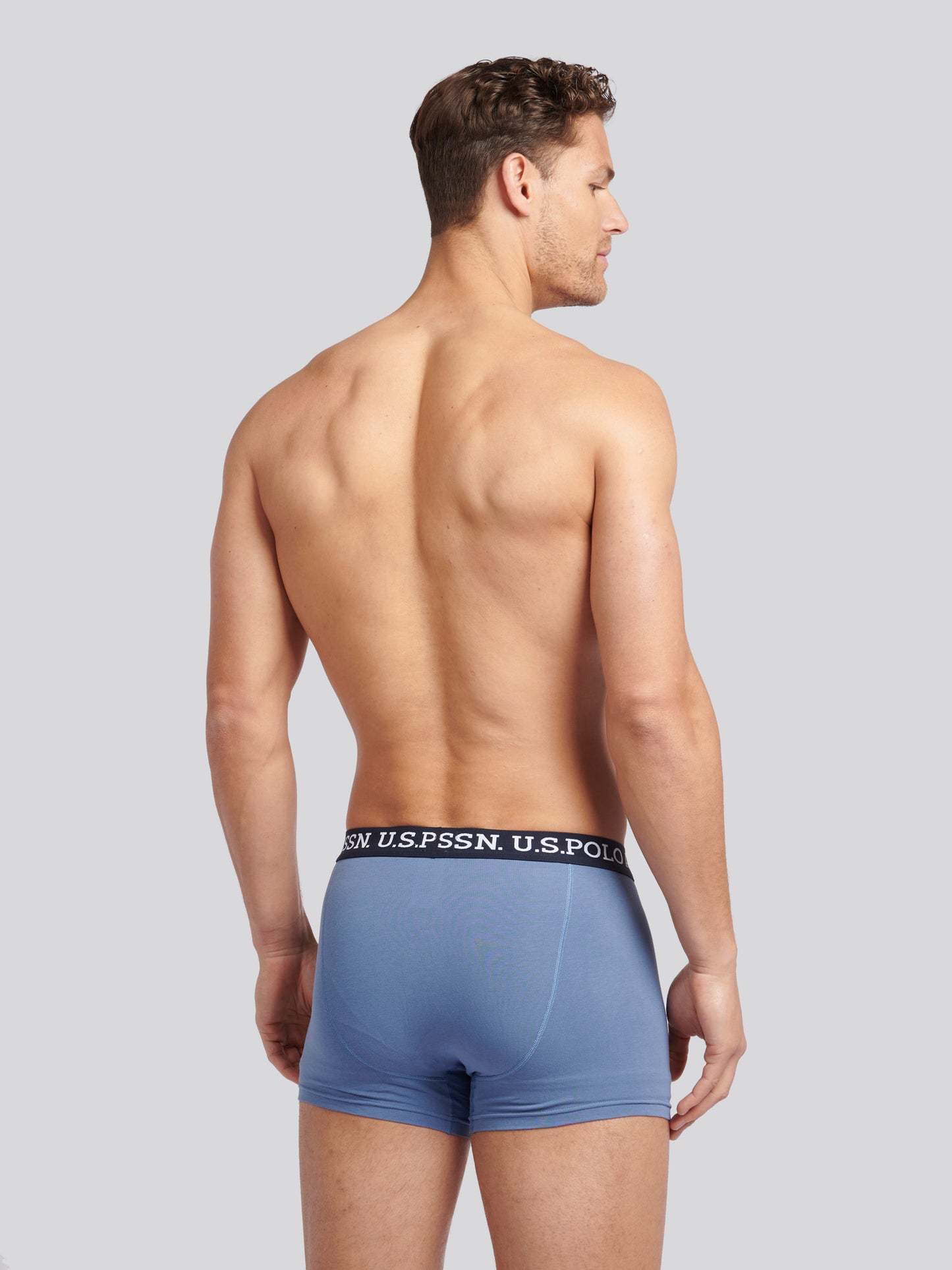 Mens 3 Pack USPA Trunk in Dark Sapphire Navy