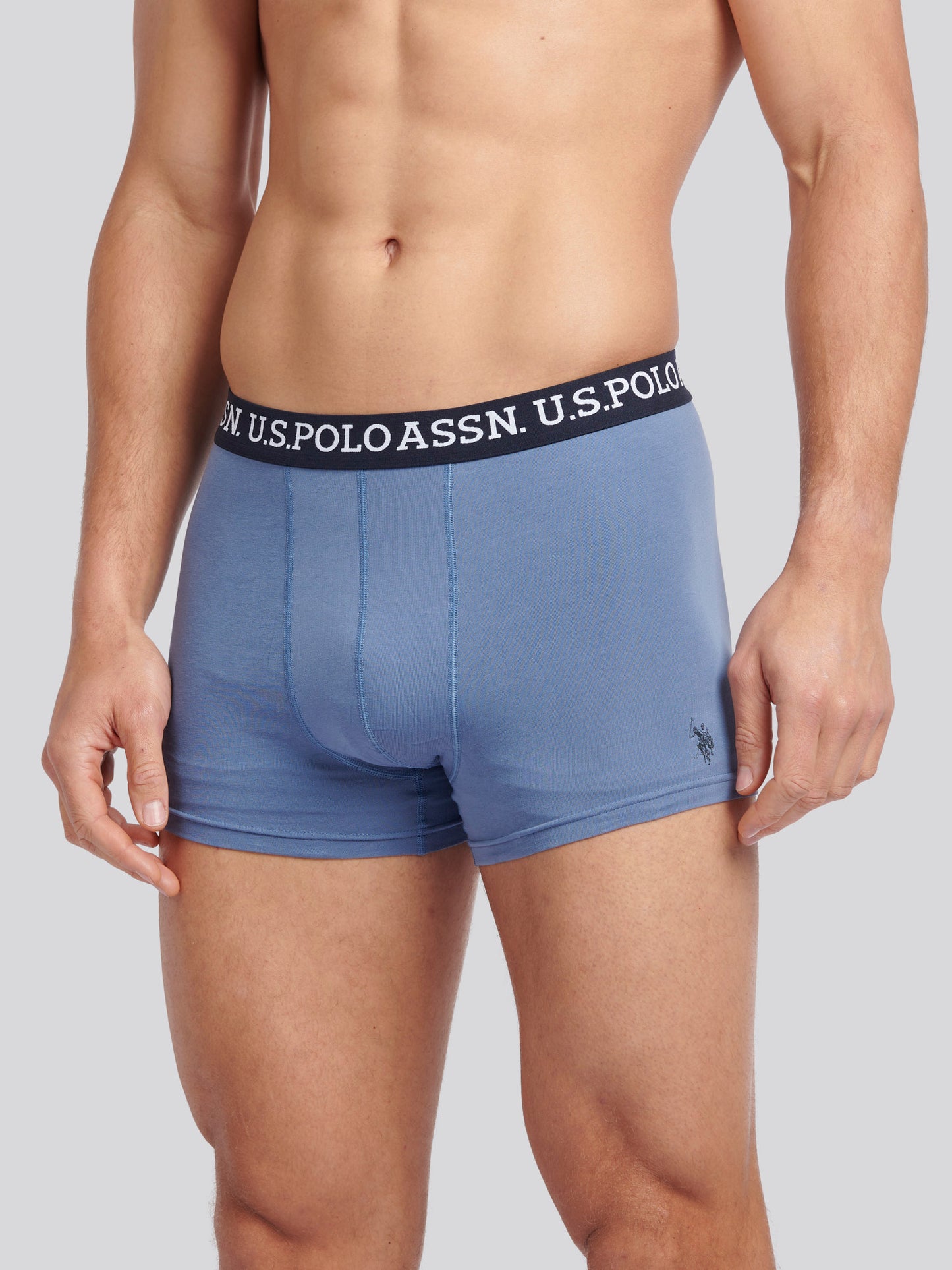 Mens 3 Pack USPA Trunk in Dark Sapphire Navy