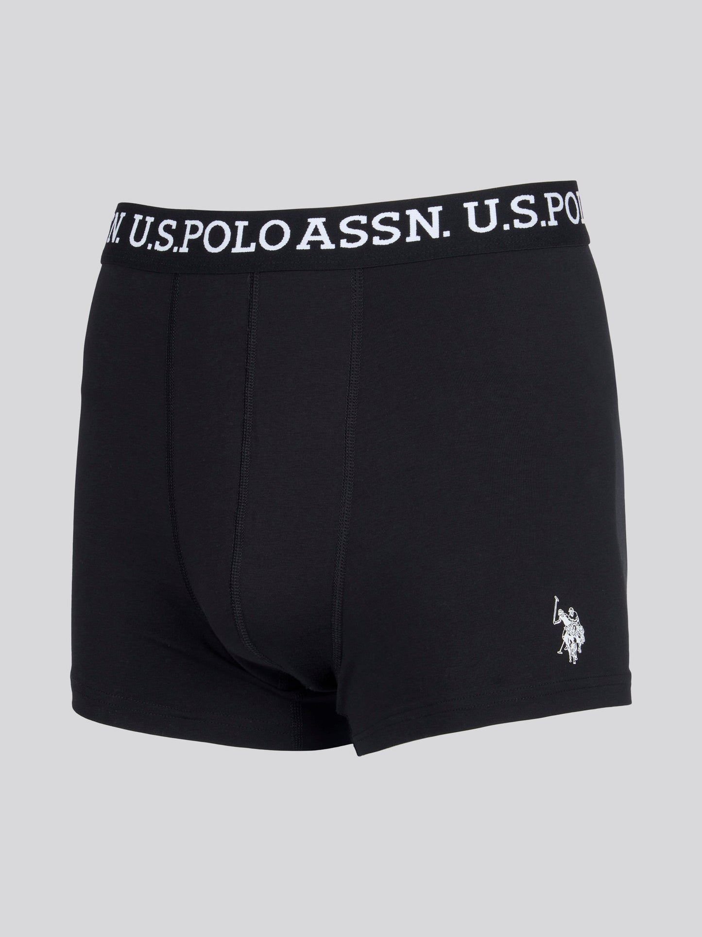 Mens 3 Pack Boxer Shorts in Black