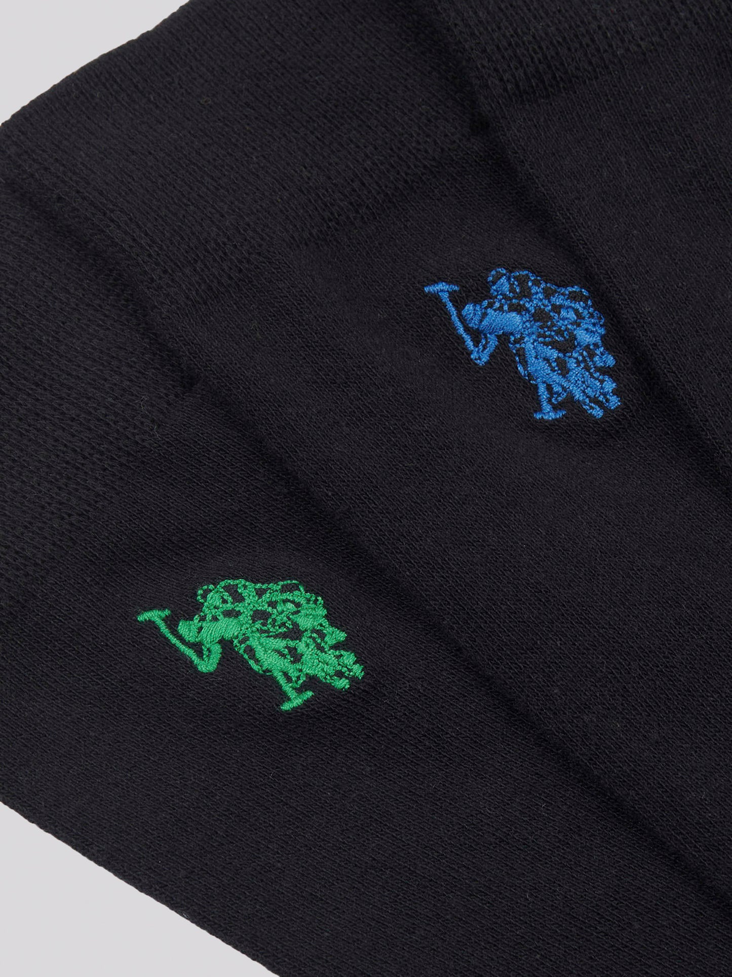 Mens Three Pack Smart Socks in Black