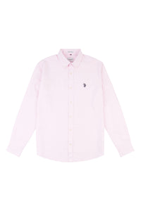 Mens Oxford Shirt in Orchid Pink