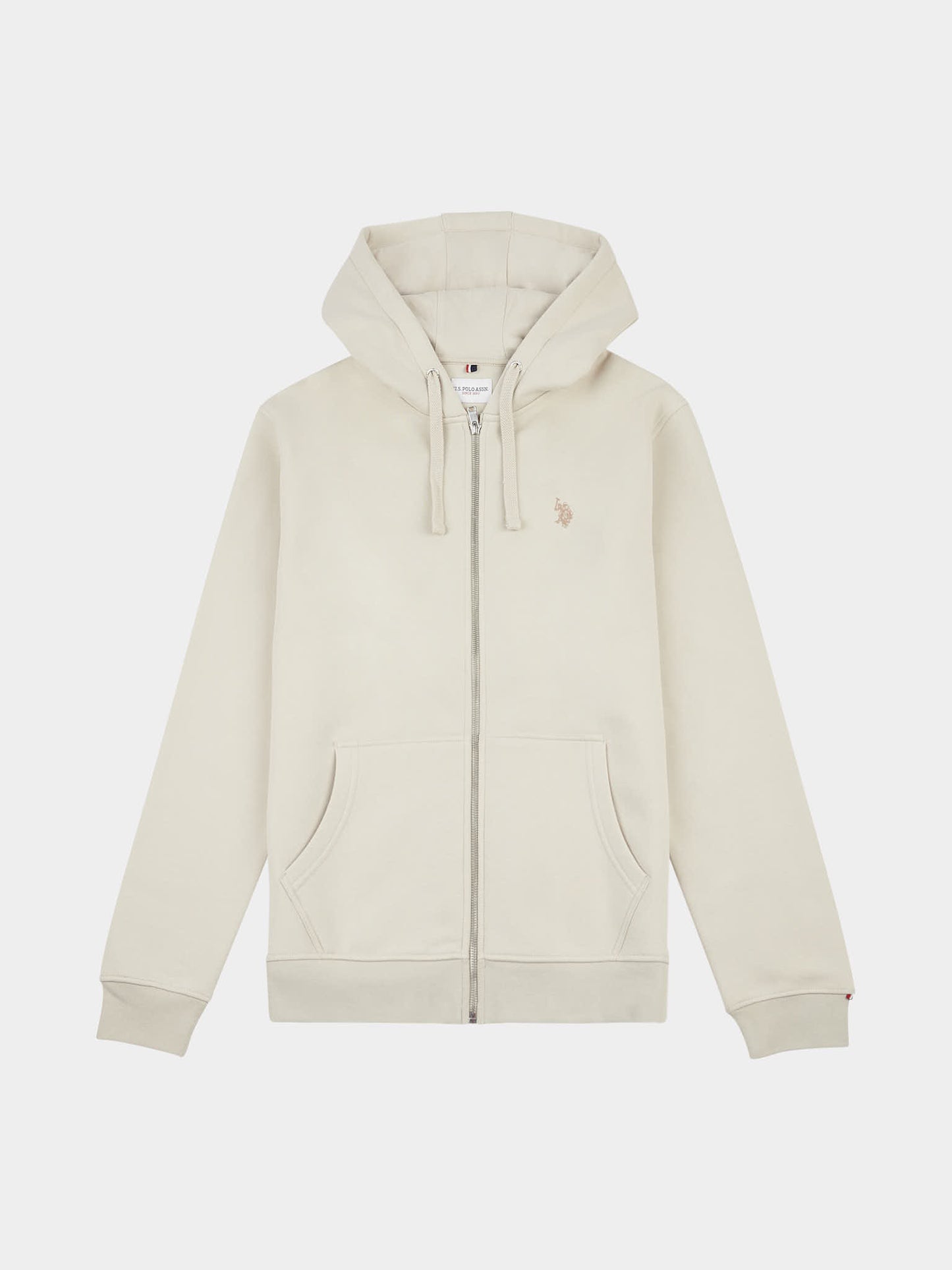 Mens Double Horsemen Zip Hoodie in Moonstruck