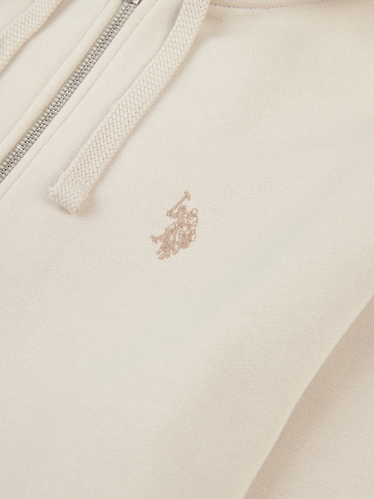 Mens Double Horsemen Zip Hoodie in Moonstruck