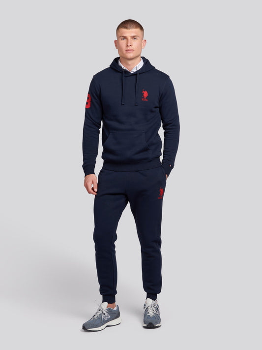 Mens Player 3 Jogger in Dark Sapphire Navy / Haute Red DHM