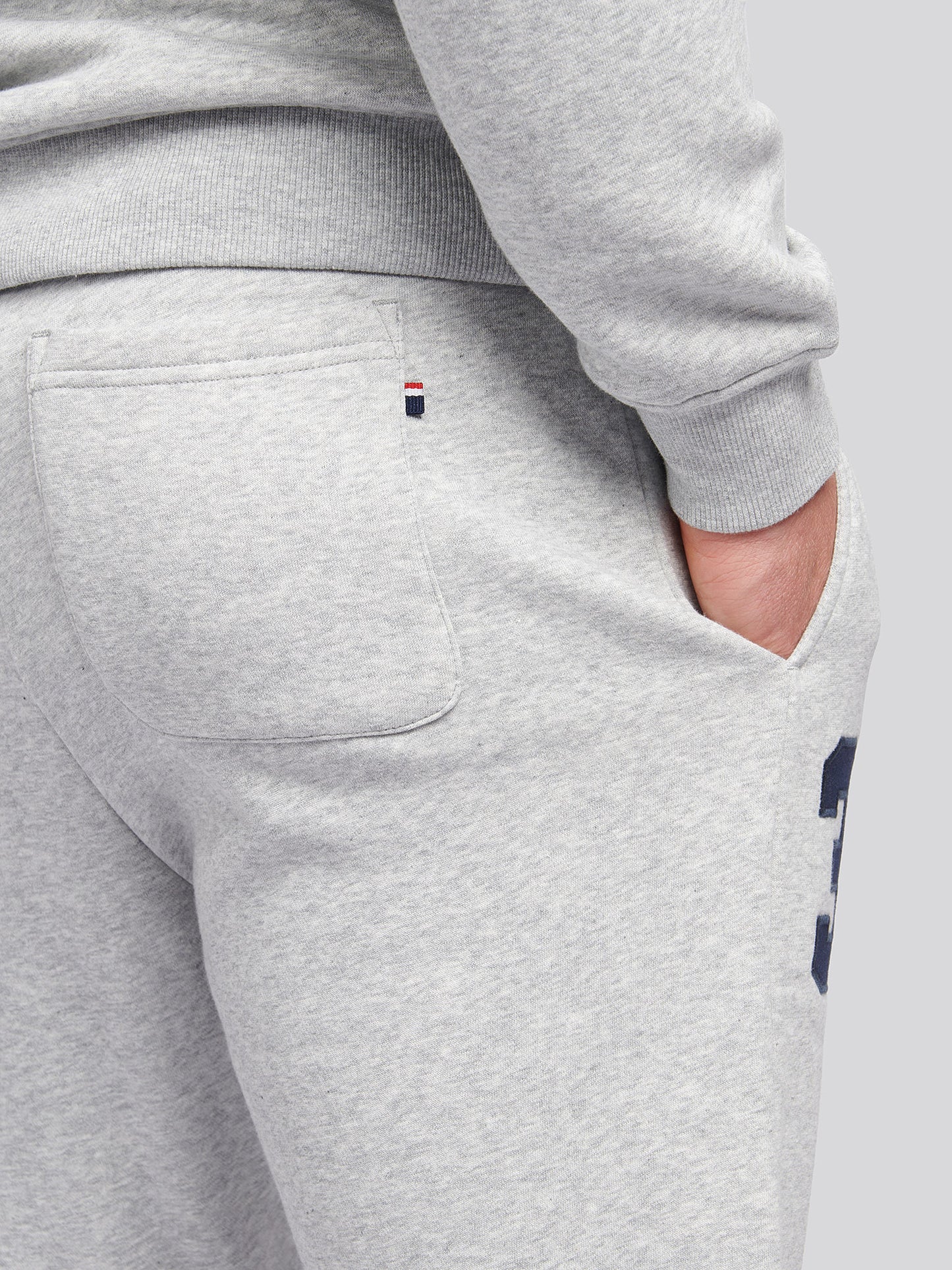 Mens Player 3 Jogger in Mid Grey Marl