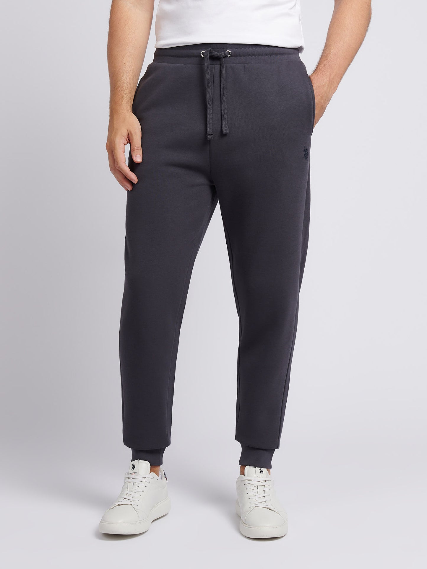 Mens Double Horsemen Jogger in Ebony