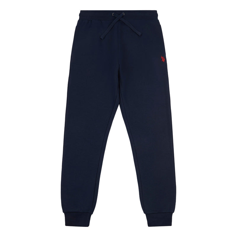 Mens Classic Fit Double Horsemen Joggers in Dark Sapphire Navy / Haute Red DHM