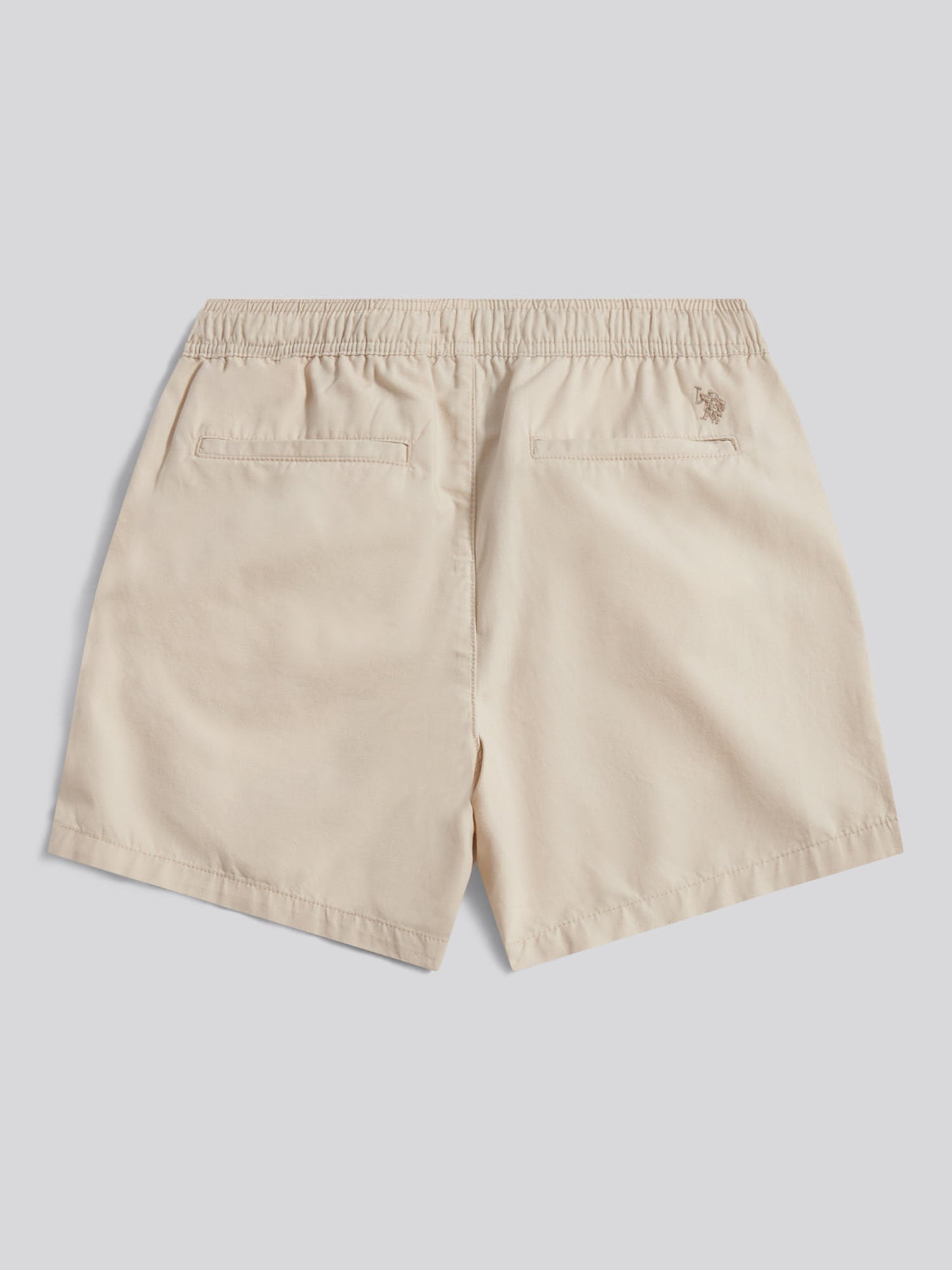 Mens Linen Blend Deck Shorts in French Oak