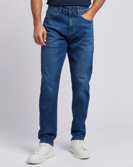 Mens Classic Fit Jean in Dark Wash