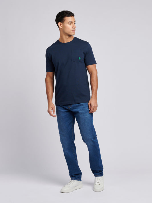 Mens Classic Fit Jean in Dark Wash
