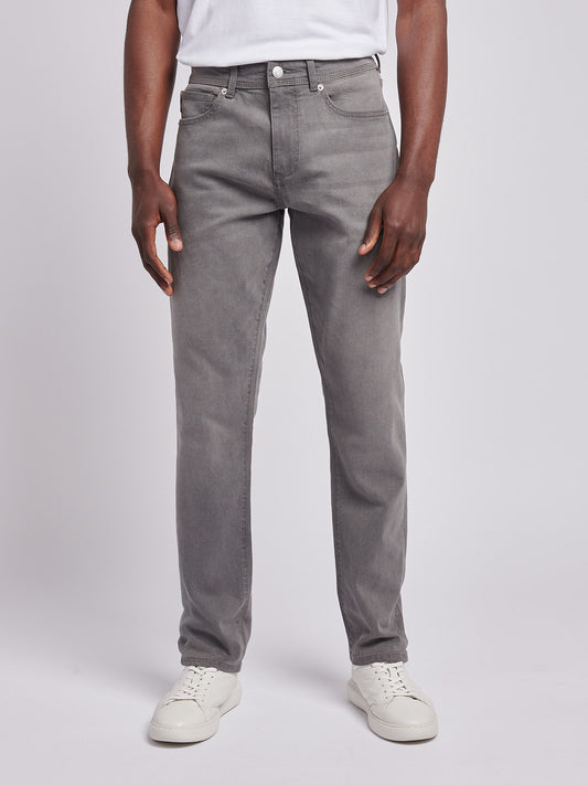 Mens Classic Fit Jean in Grey Wash