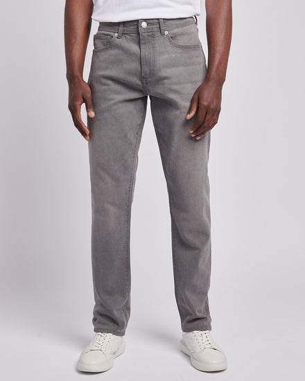 Mens Classic Fit Jean in Grey Wash
