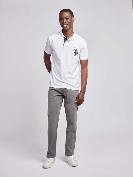 Mens Classic Fit Jean in Grey Wash