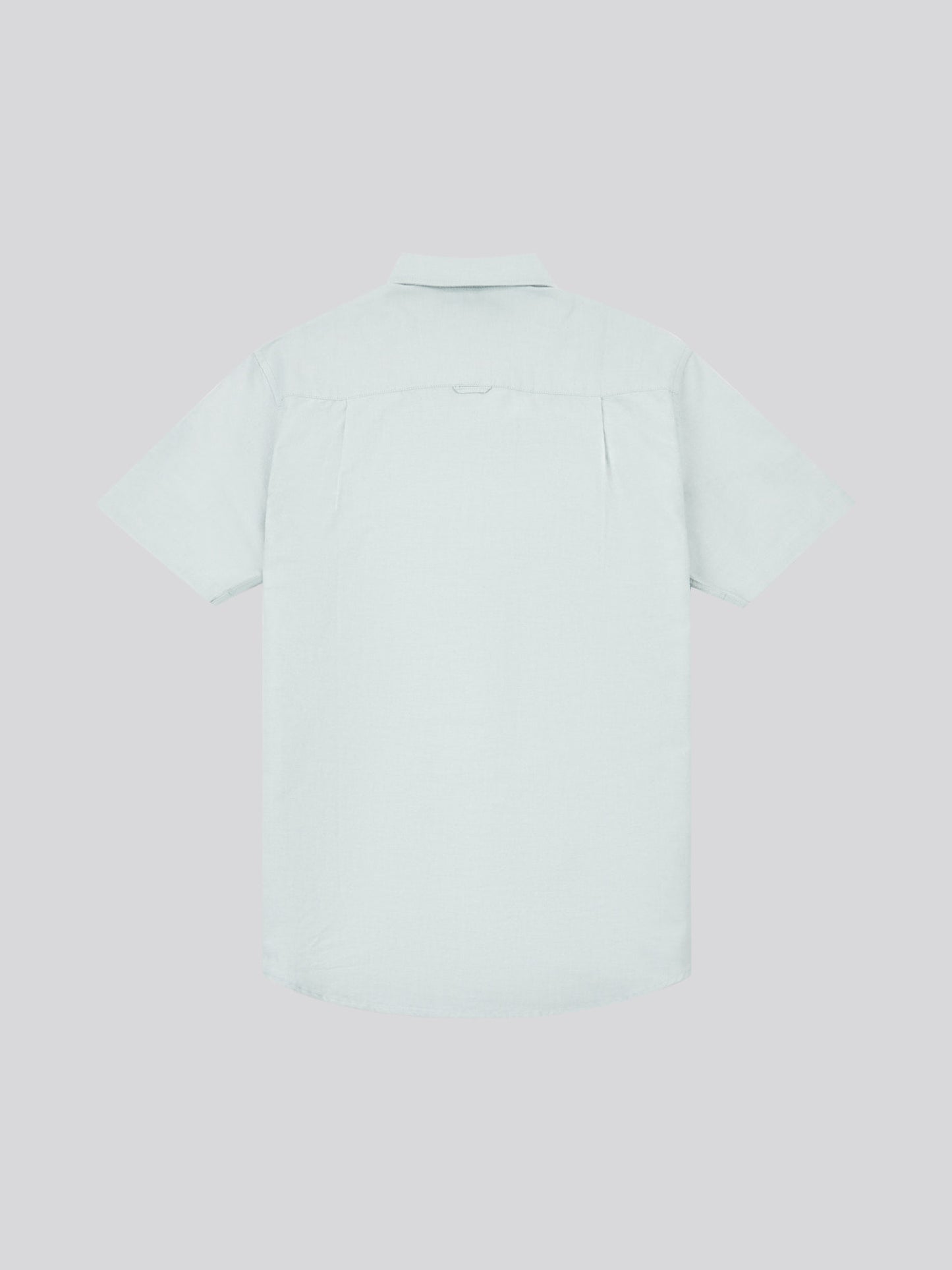 Mens  Short Sleeve Oxford Shirt in Green Bay