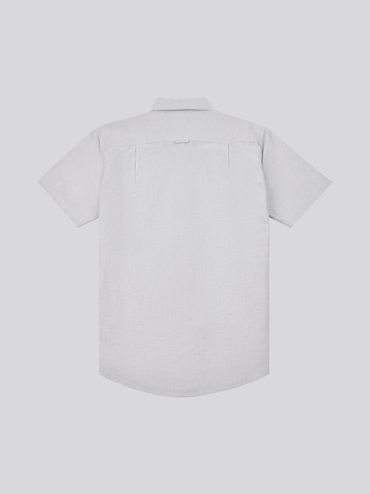 Mens  Short Sleeve Oxford Shirt in Mulled Basil