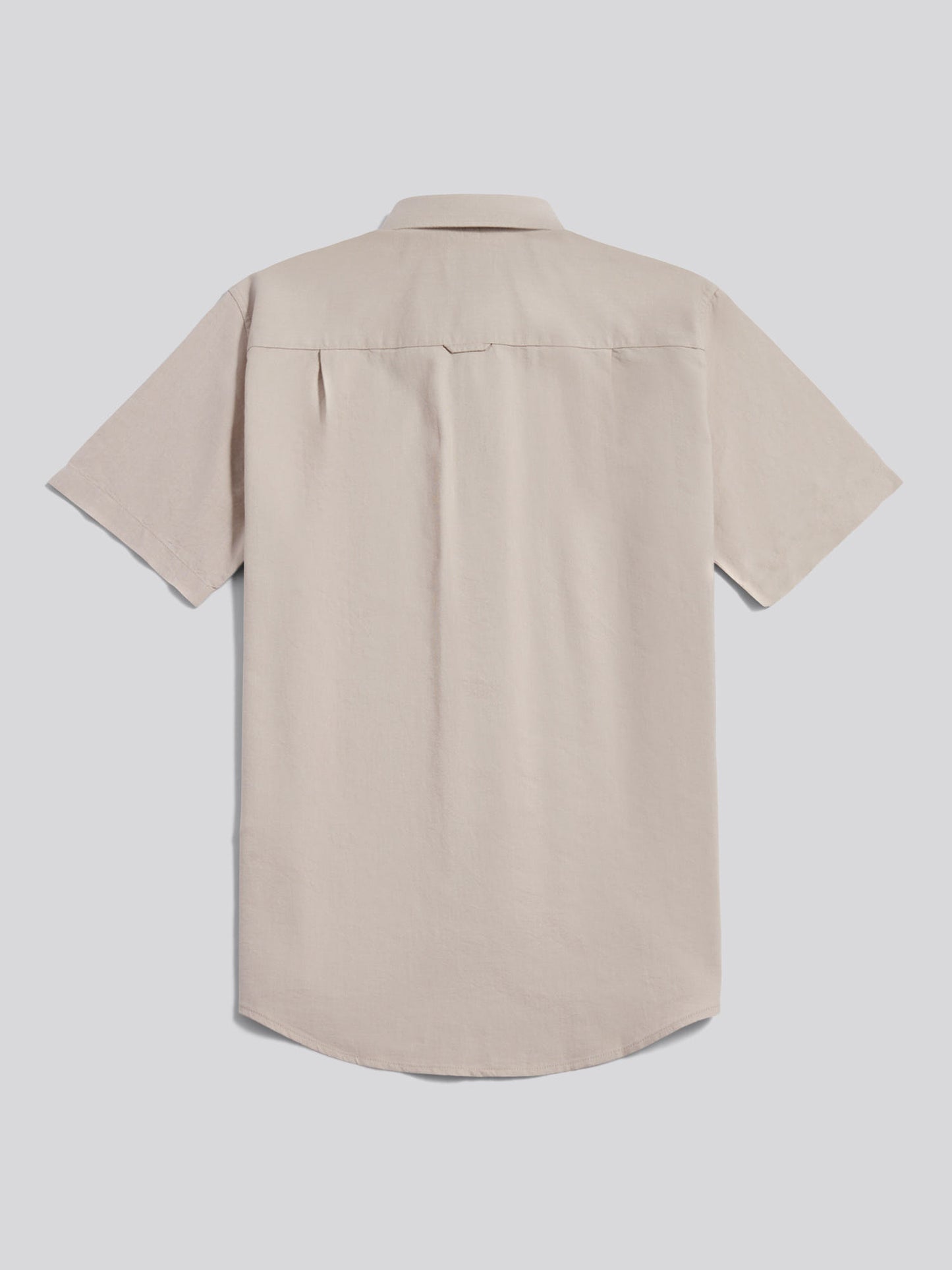 Mens  Short Sleeve Oxford Shirt String