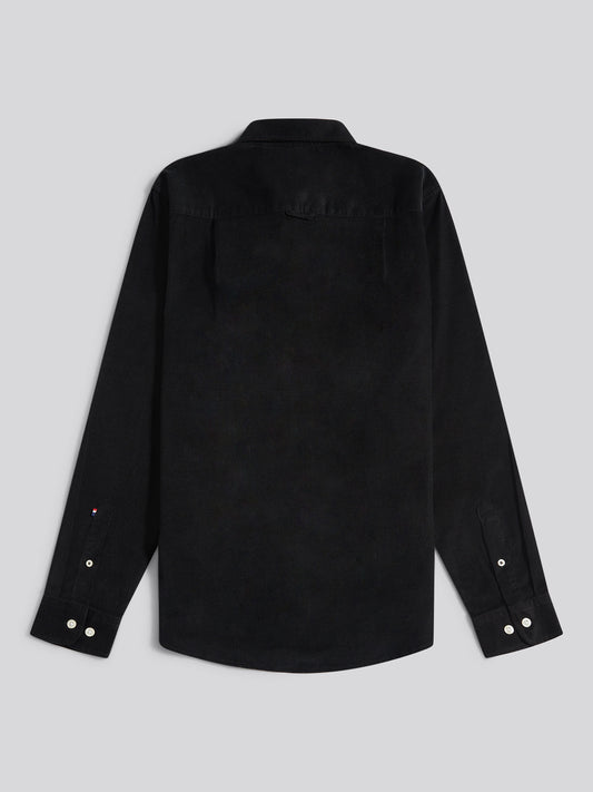 Mens Cord Shirt in Black