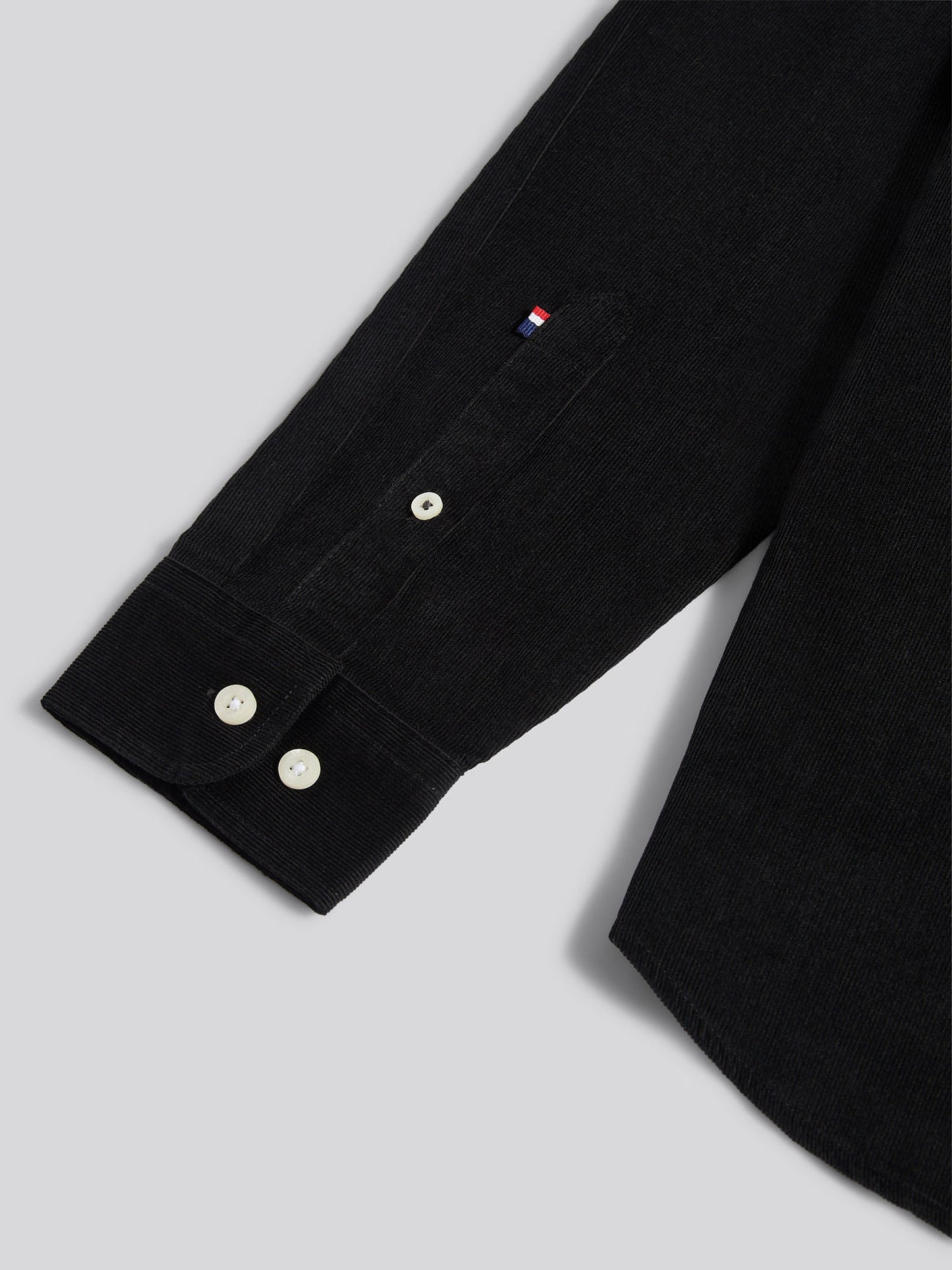 Mens Cord Shirt in Black